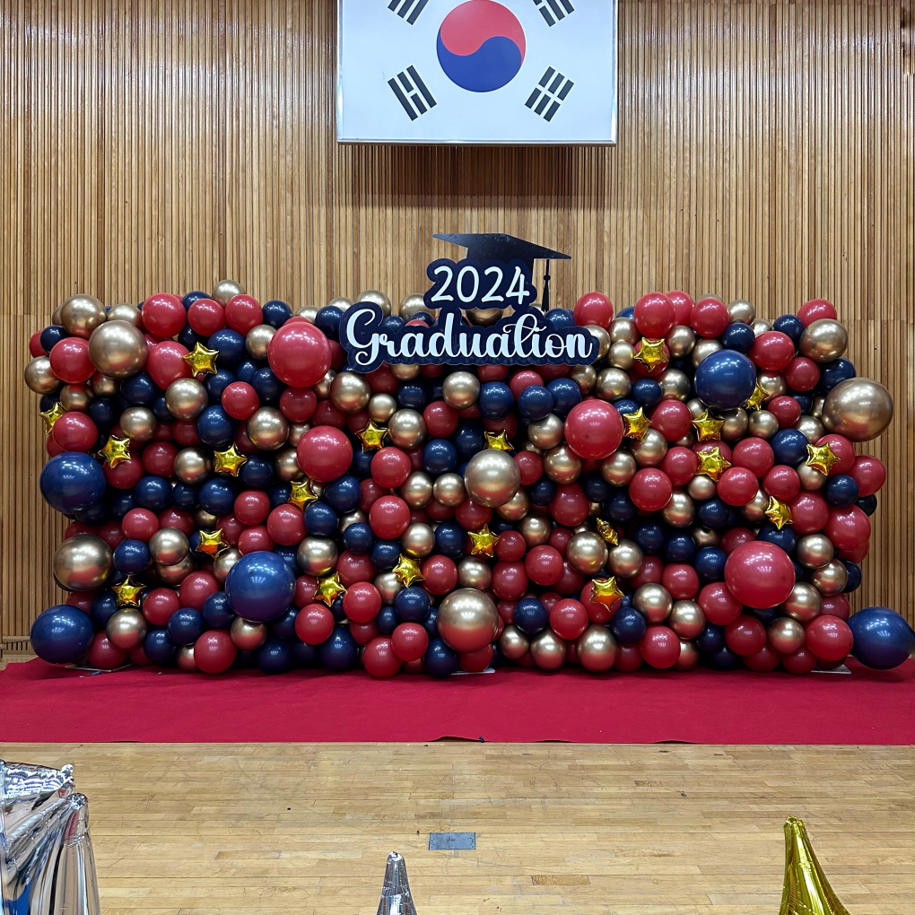 졸업식 무대 풍선장식 상세이미지 1