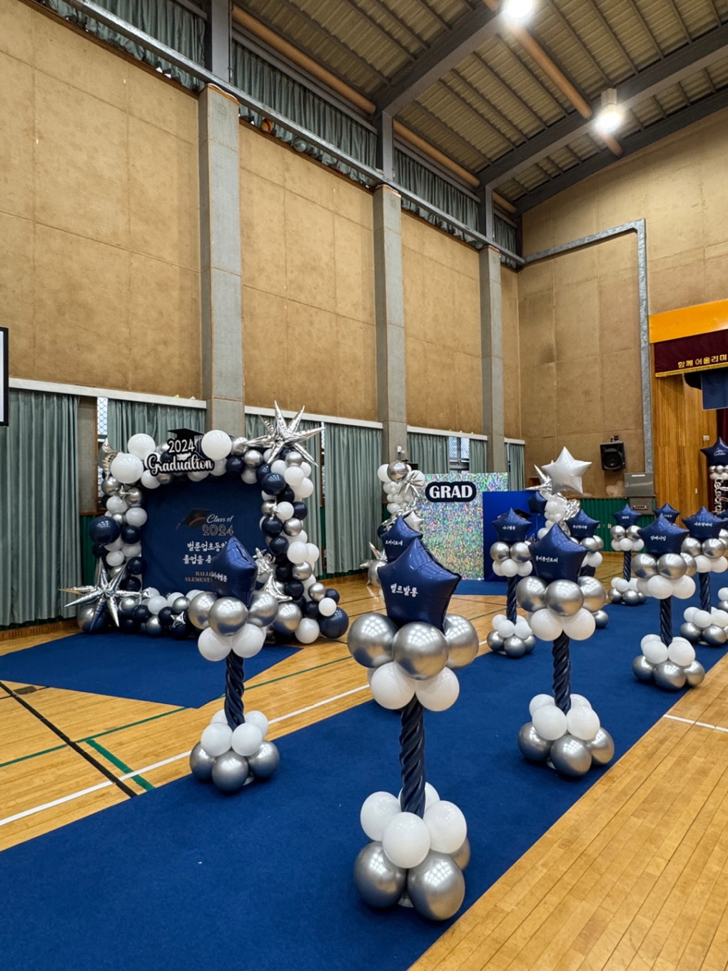졸업식 버진로드 풍선장식 상세이미지 2