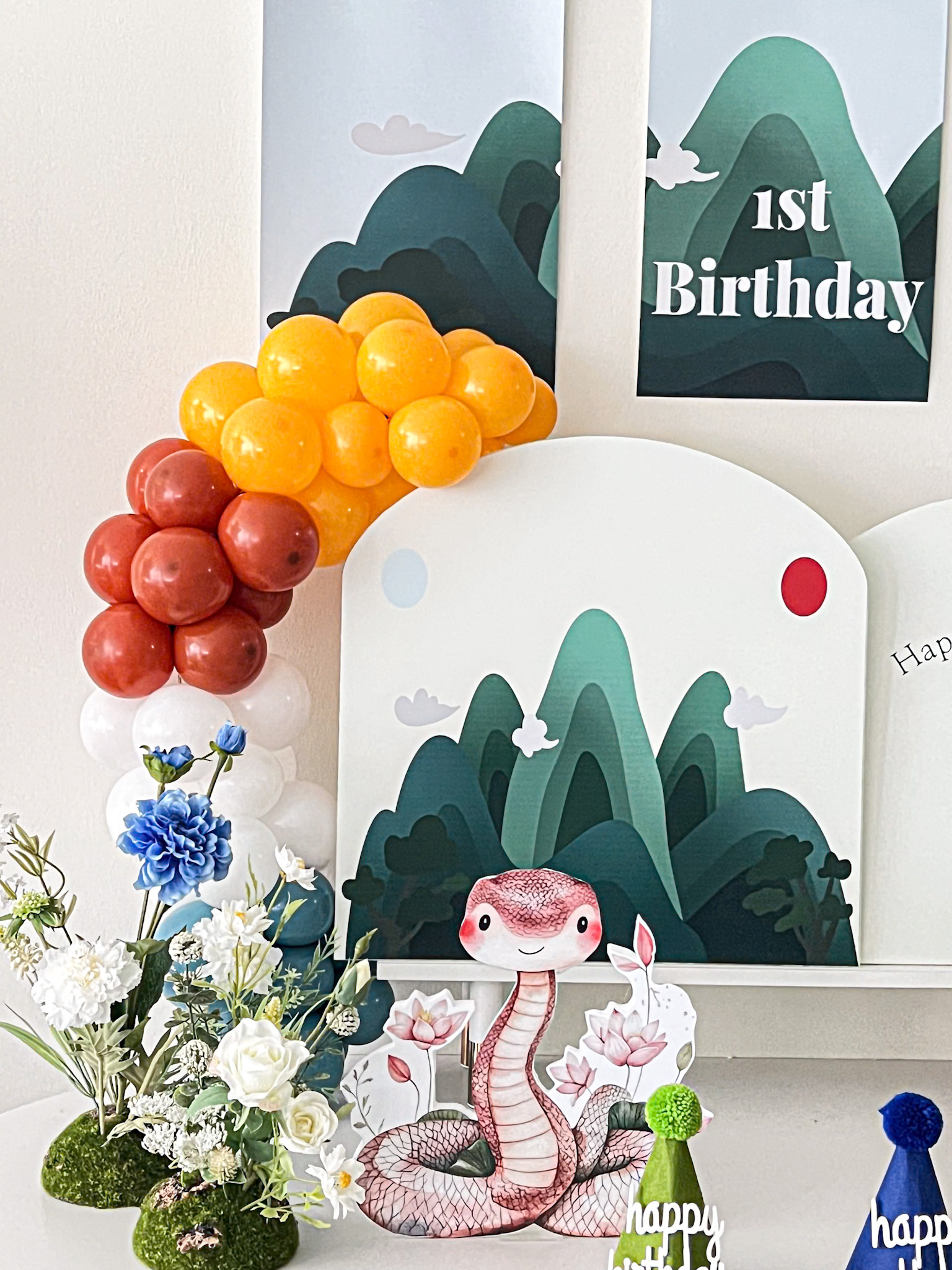 첫돌 홈파티 맞춤 테이블 데코 상세이미지 1