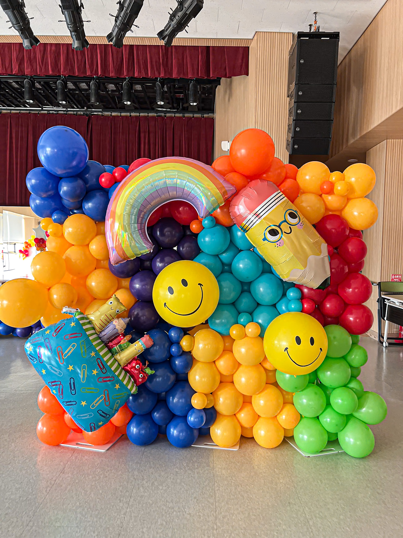 입학식 무지개 풍선아치 & 포토존 장식 상세이미지 4