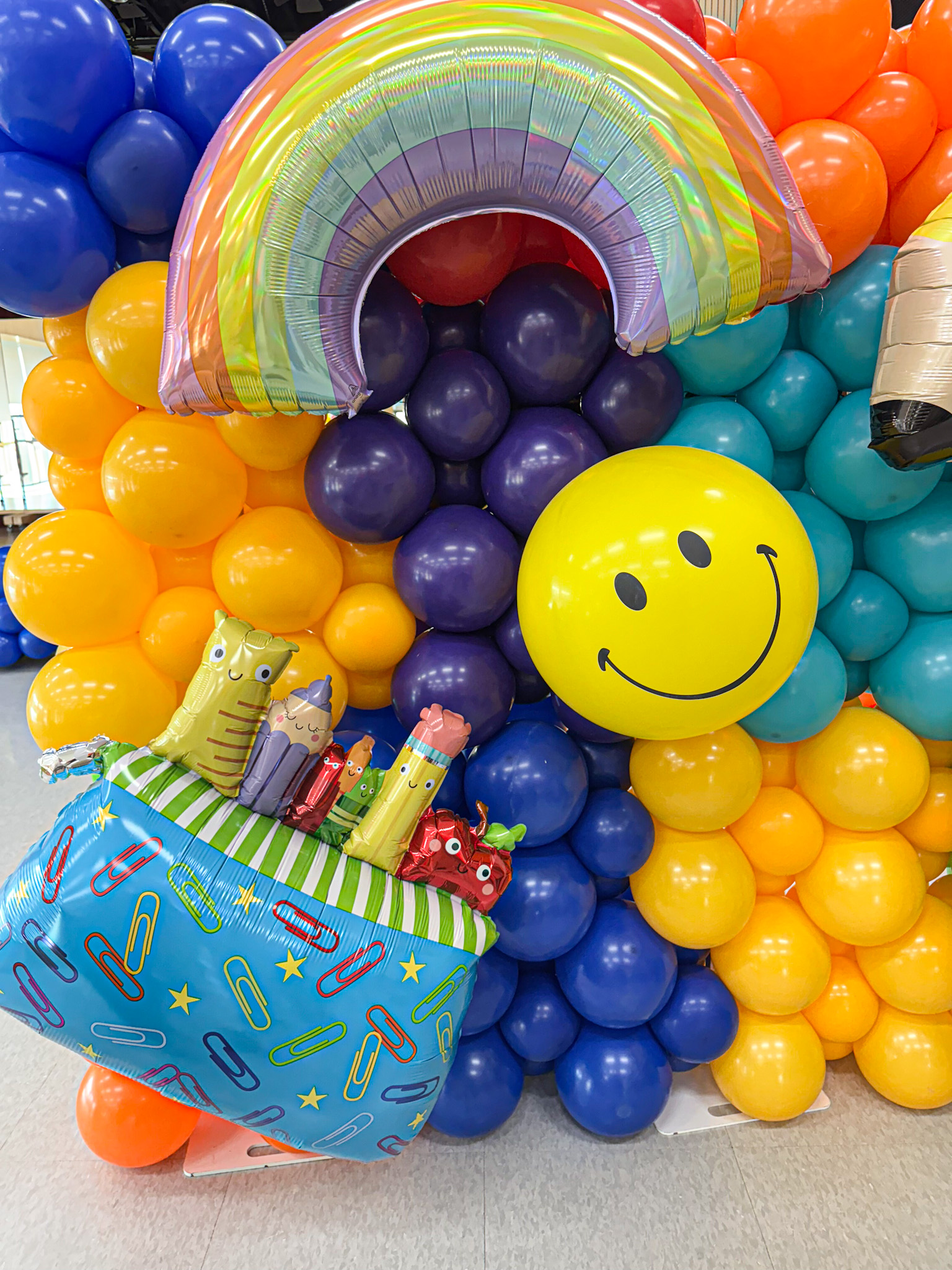 입학식 무지개 풍선아치 & 포토존 장식 상세이미지 5