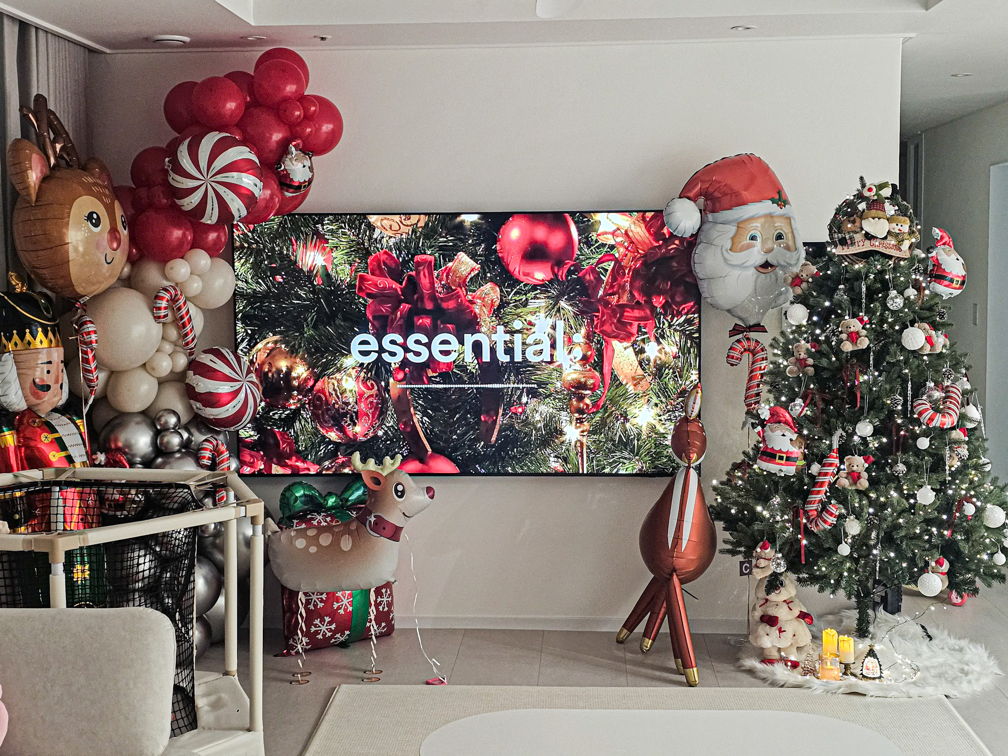 크리스마스 홈파티 풍선 & 트리 장식 상세이미지 3