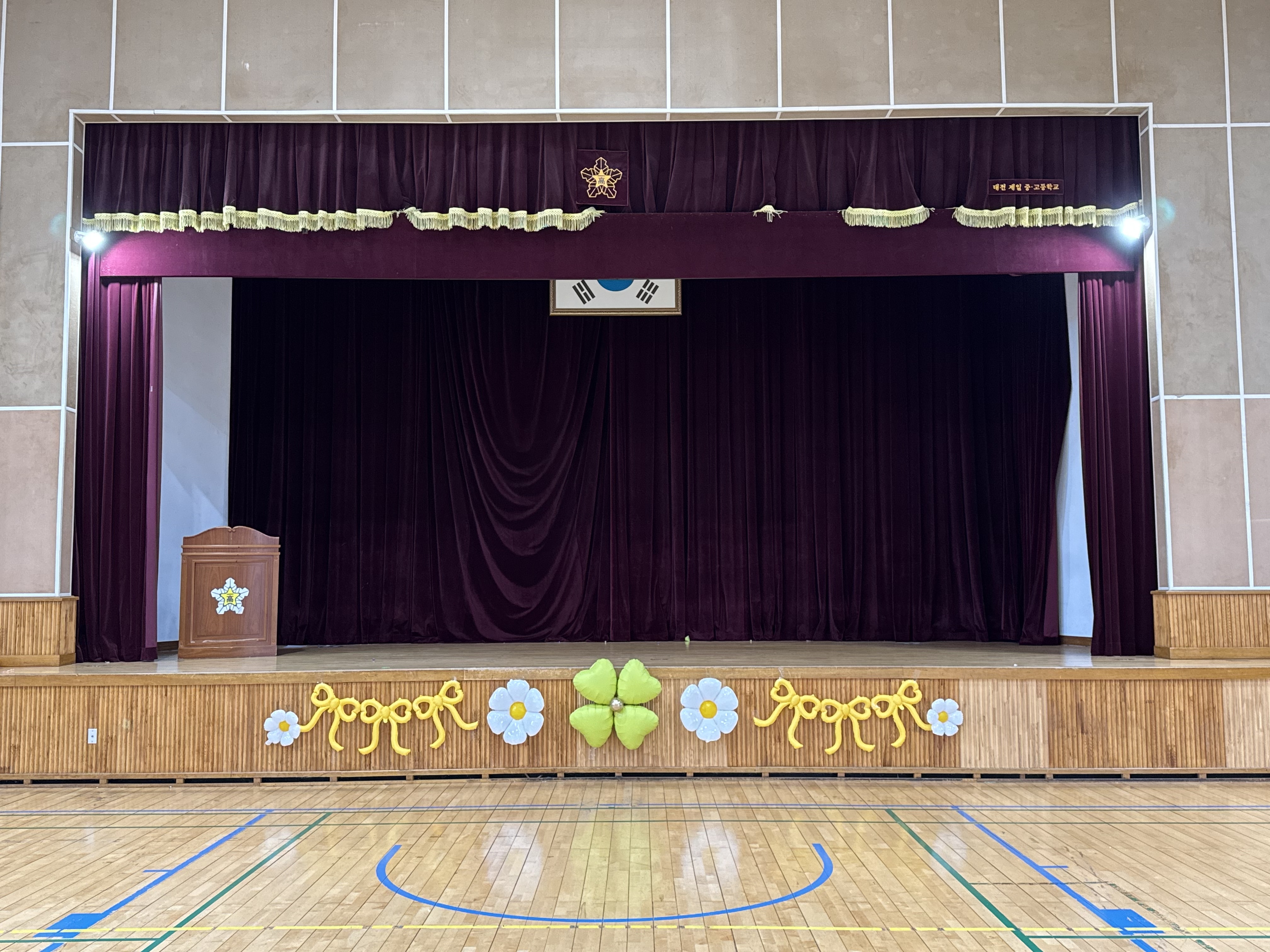 졸업식·입학식 벌풍선 아치 장식 상세이미지 1