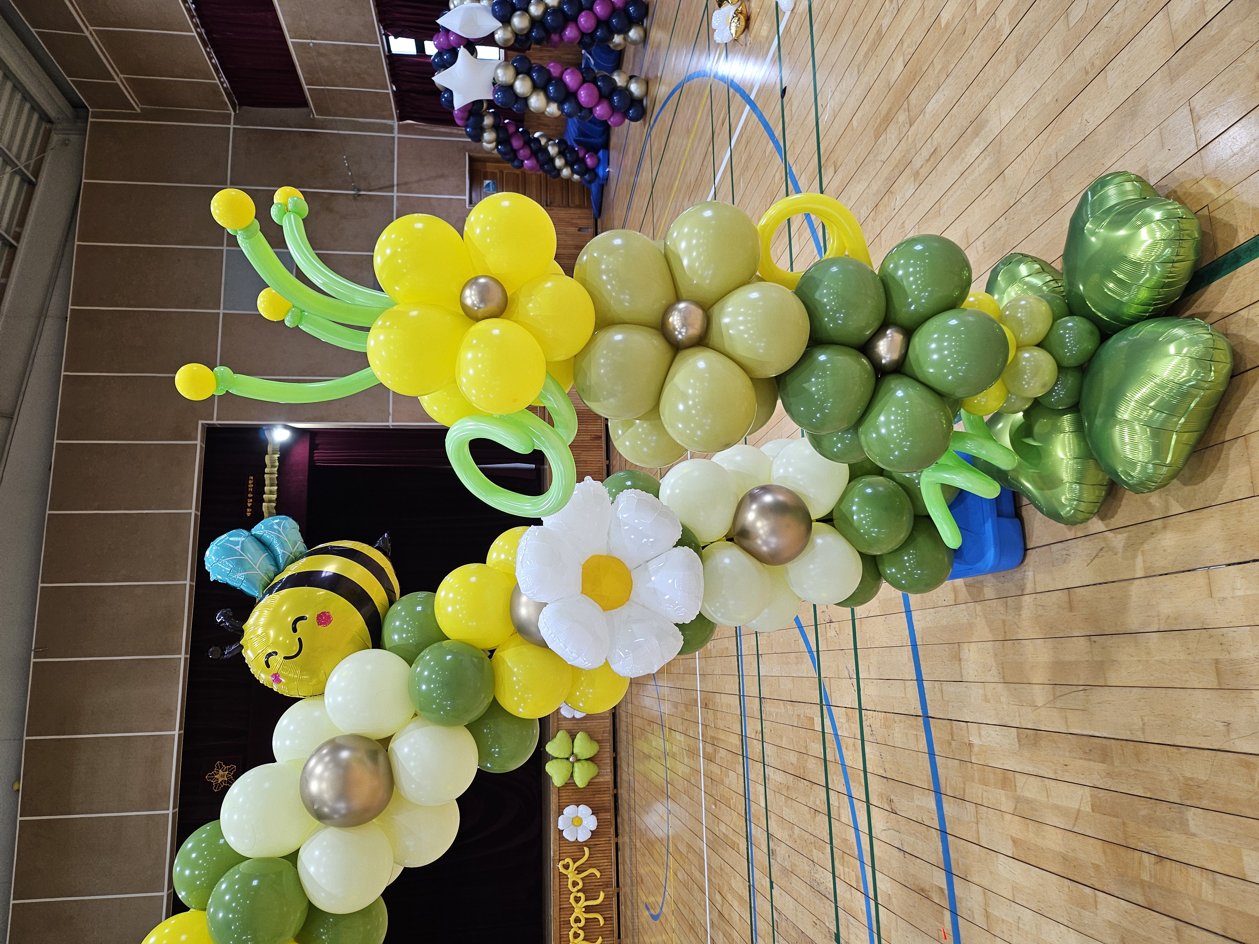 졸업식·입학식 벌풍선 아치 장식 상세이미지 3