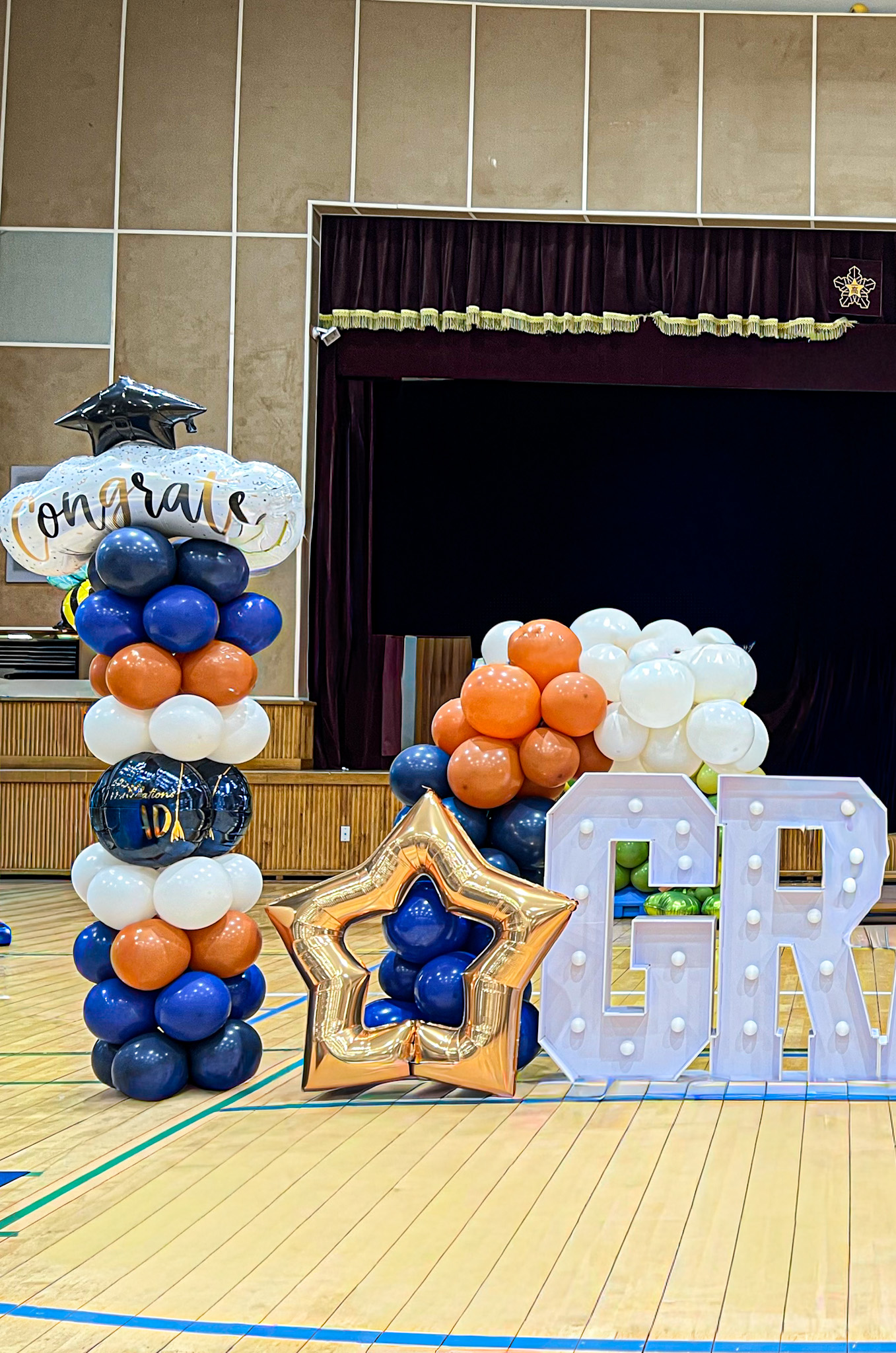 GRAD 전구 포토존 졸업식 장식 상세이미지 3