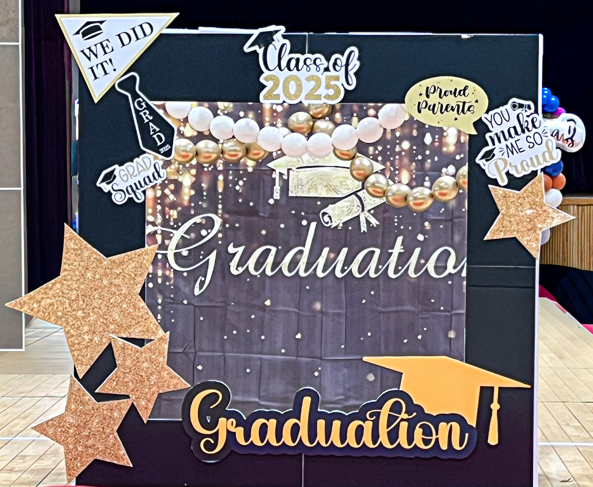 반짝이는 졸업 포토존 상세이미지 1