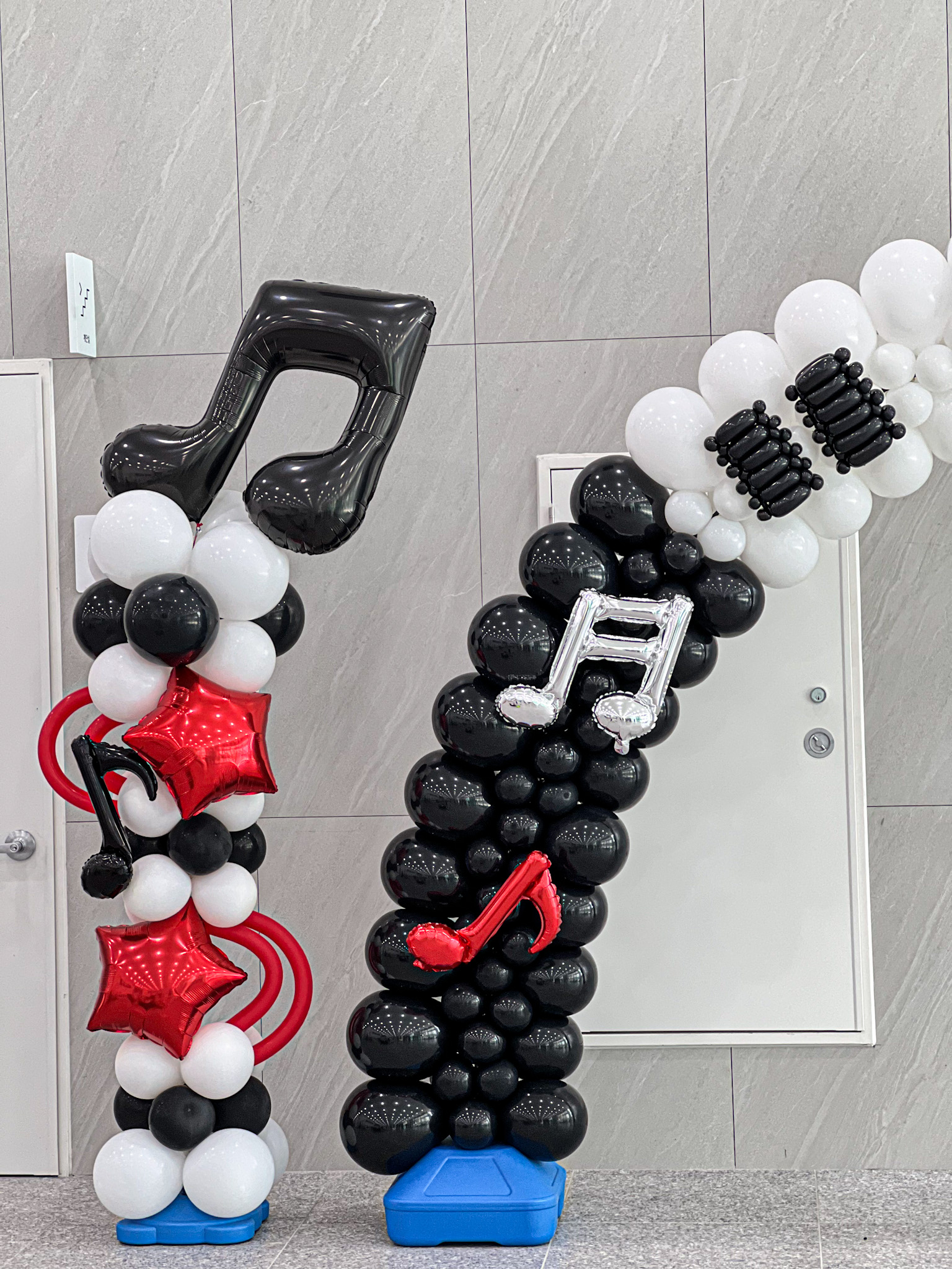 음악 테마 아치 장식 상세이미지 2