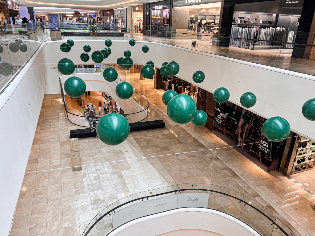 기업행사장식 - 대형 벌룬 행잉 작업 상세이미지 6