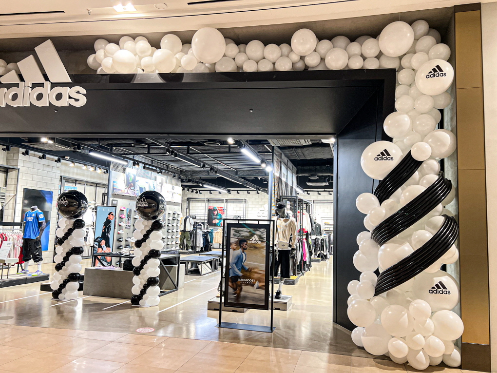 아디다스 매장 런칭 이벤트 풍선 장식 상세이미지 2