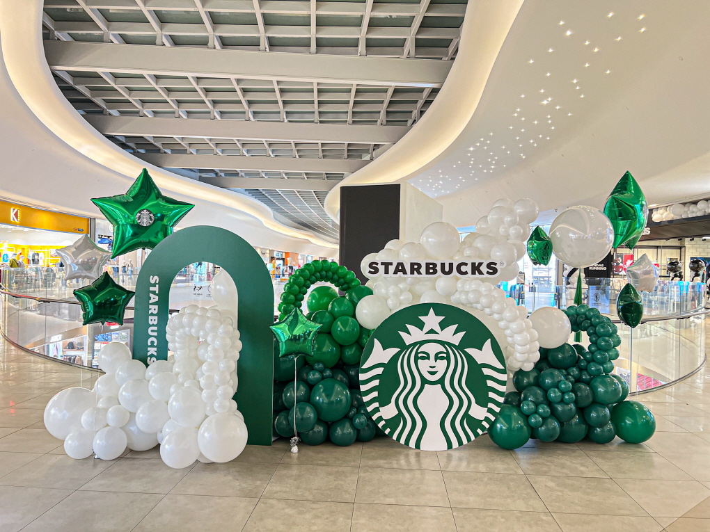 스타벅스 브랜드 프로모션 풍선 포토존 상세이미지 2