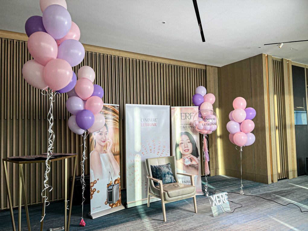 뷰티 브랜드 기업행사 포토존 연출 상세이미지 4