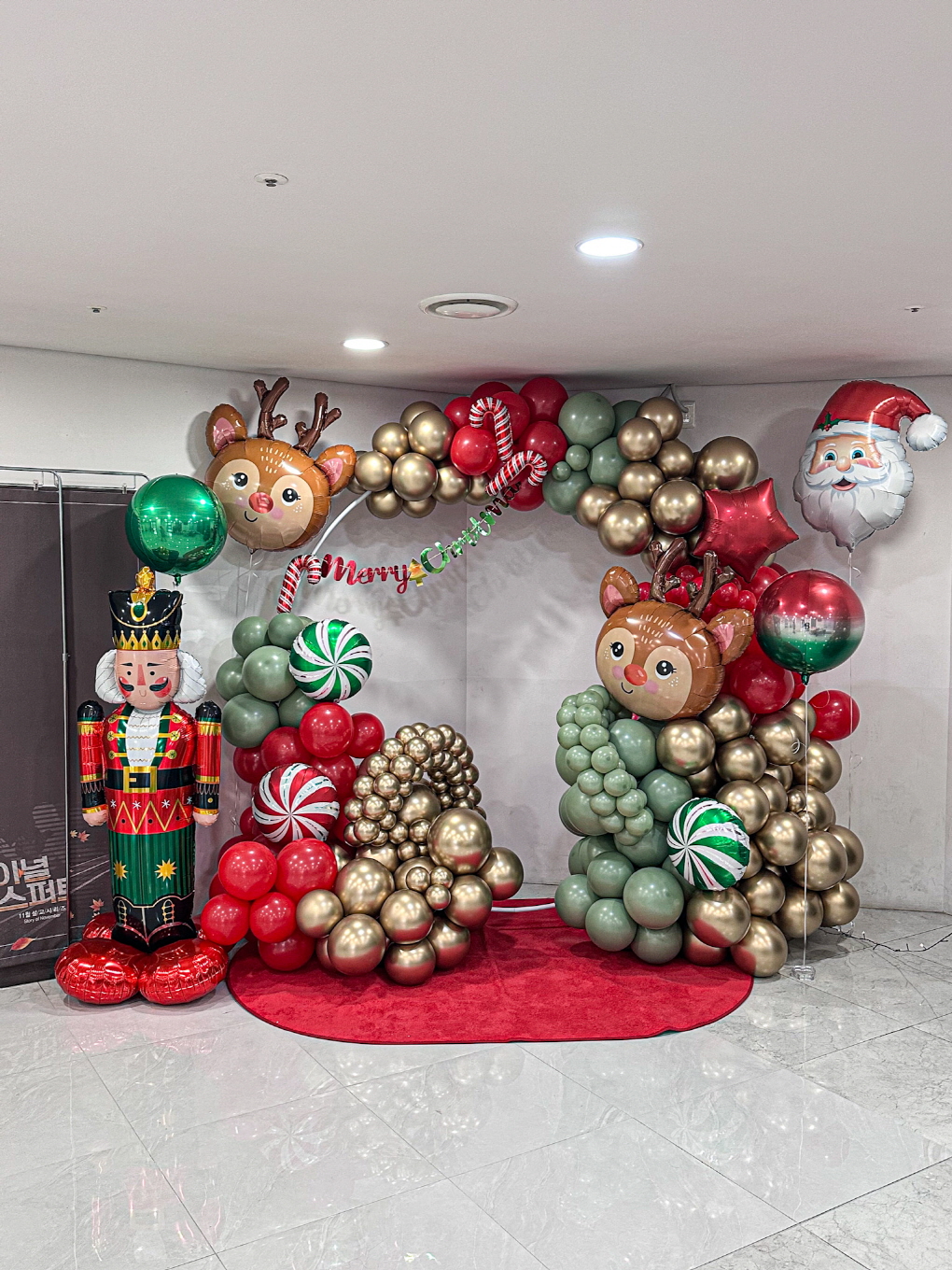 교회 크리스마스 포토존 장식 상세이미지 1