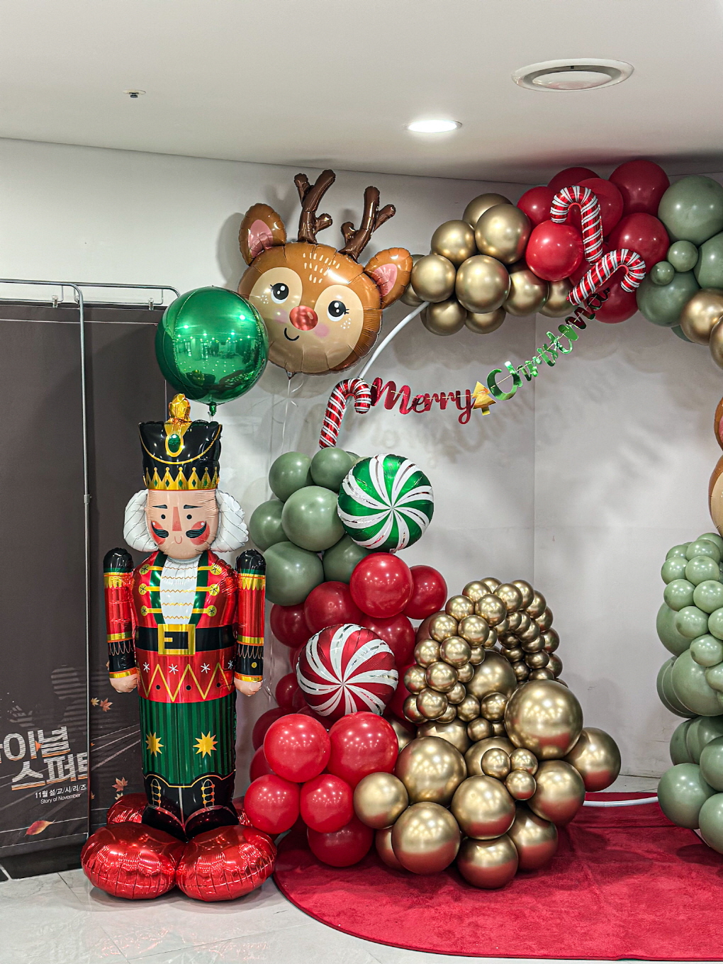 교회 크리스마스 포토존 장식 상세이미지 2