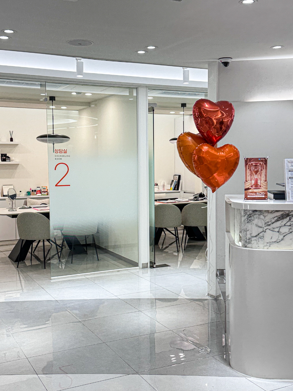 미미썸의원 1주년 기념 포토존 장식 상세이미지 8