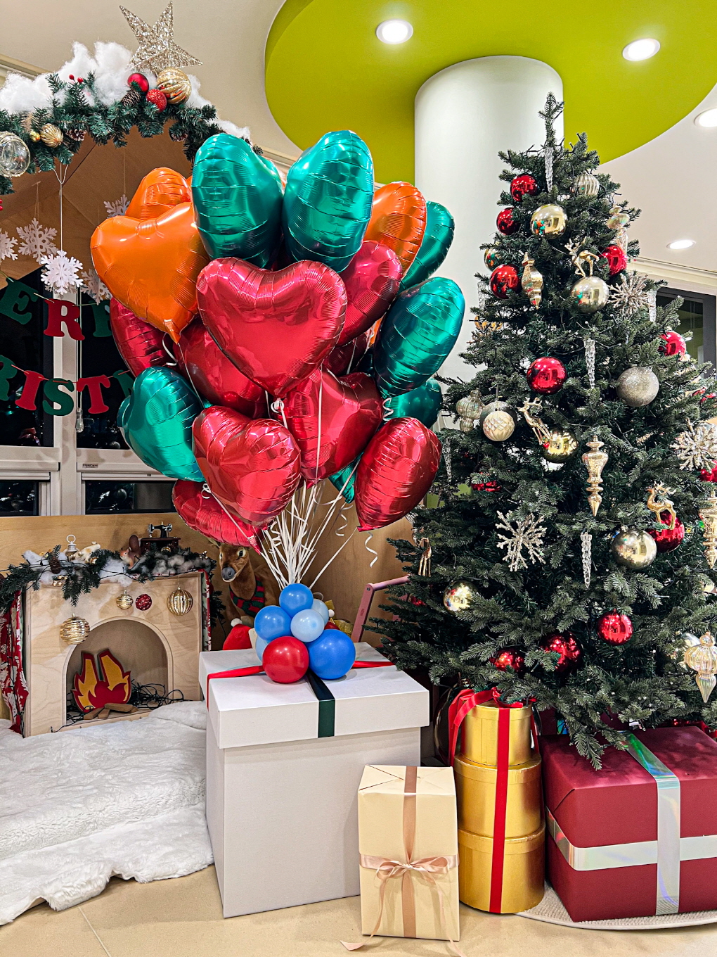 강동구 아이맘 천호2동점 크리스마스 공간 연출 상세이미지 6