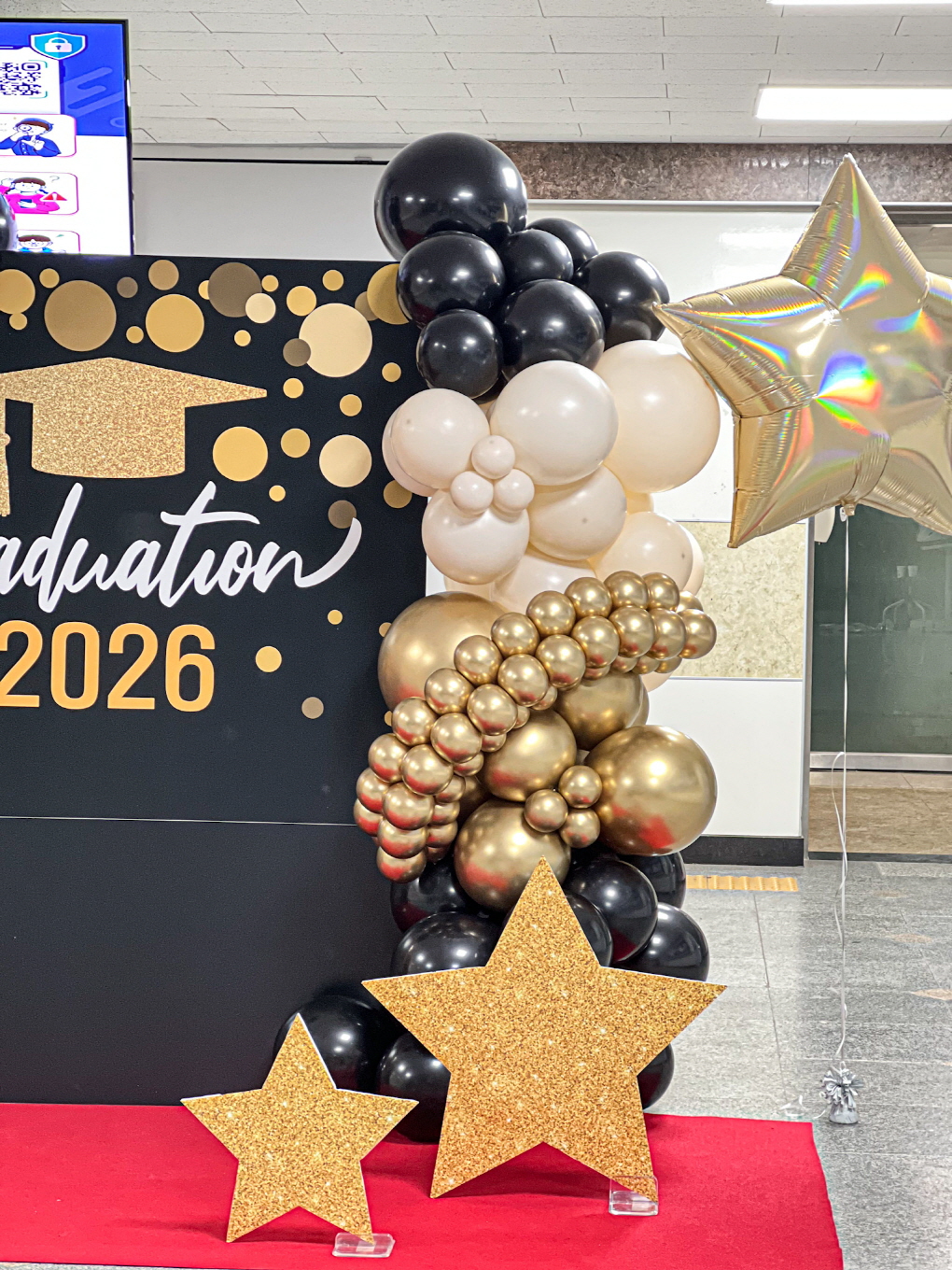 고양 중산고등학교 졸업식 포토존 장식 상세이미지 4