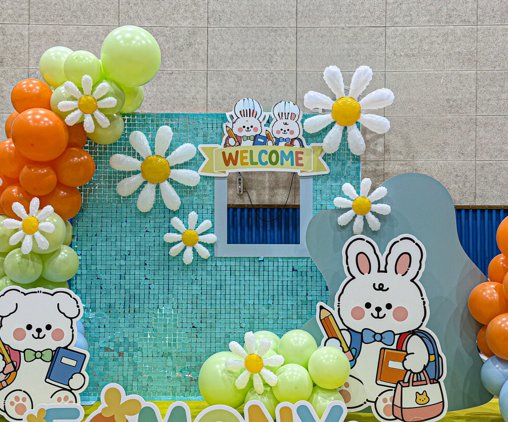 학교장식 포토존장식 I 데이지 플라워&웰컴 신학기 포토존 상세이미지 3