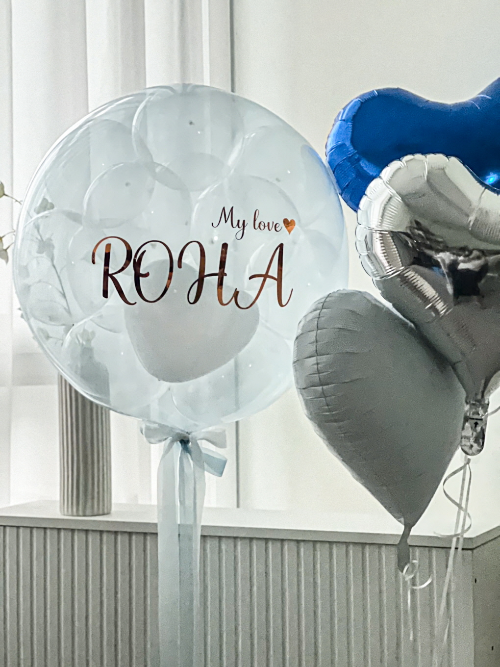 틴트벌룬 | 염색 티벌룬 맞춤 레터링 풍선 상세이미지 2