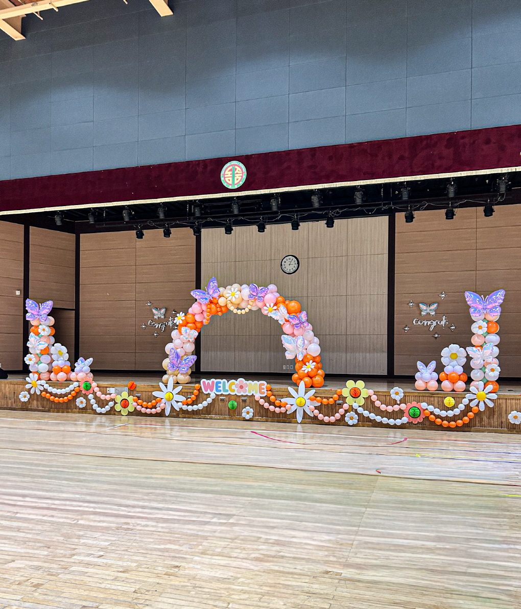 입학식 강당 장식 │ 오가닉 아치 풍선 세트 상세이미지 1