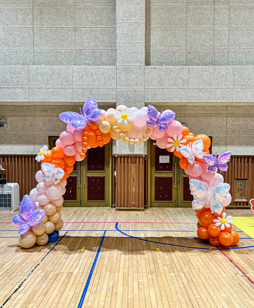 입학식 강당 장식 │ 오가닉 아치 풍선 세트 상세이미지 5