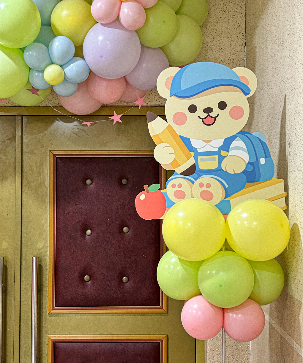 강당 입구 풍선 장식 │ 학교 행사 출입구 데코 상세이미지 3