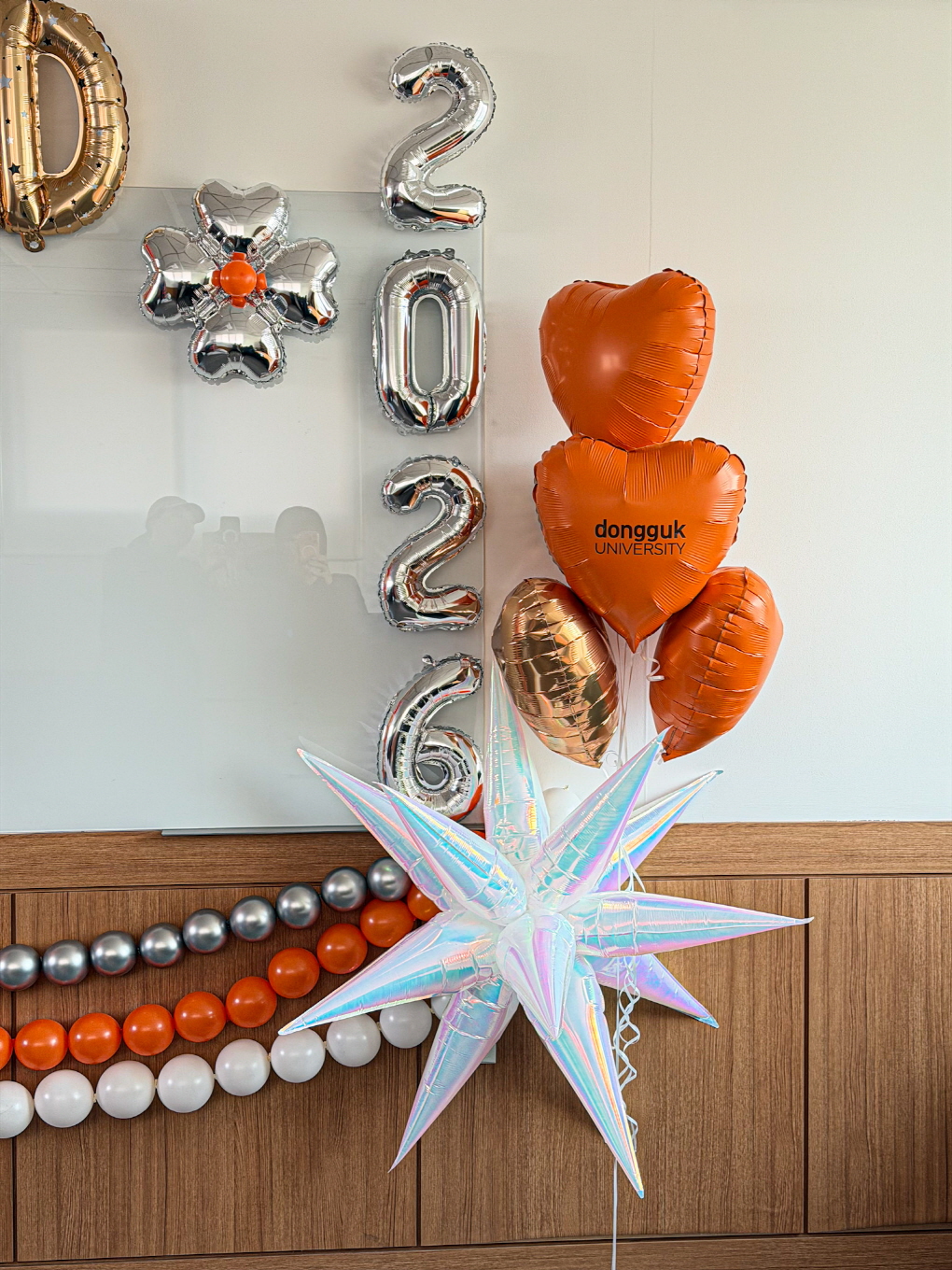 동국대학교 졸업식 장식 │ 과사무실 맞춤 풍선 데코 상세이미지 4