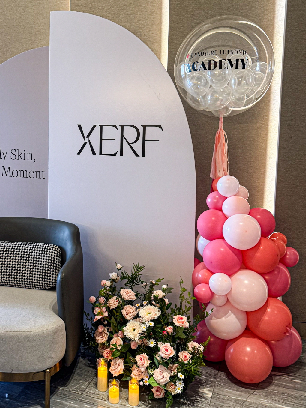 뷰티 브랜드 행사장식 │ 세르프(XERF) 프로모션 공간 연출 상세이미지 2