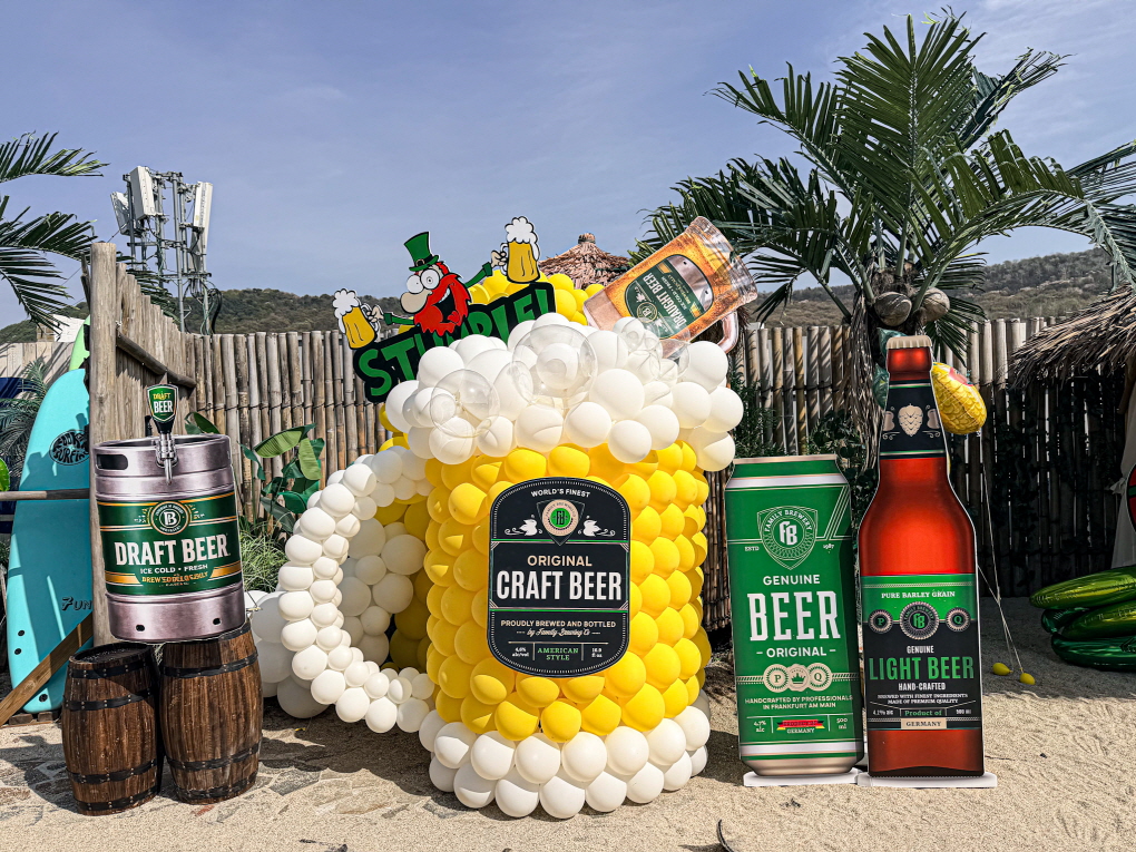 맥주축제 포토존 │ 여름 행사 맞춤 벌룬 연출 상세이미지 1