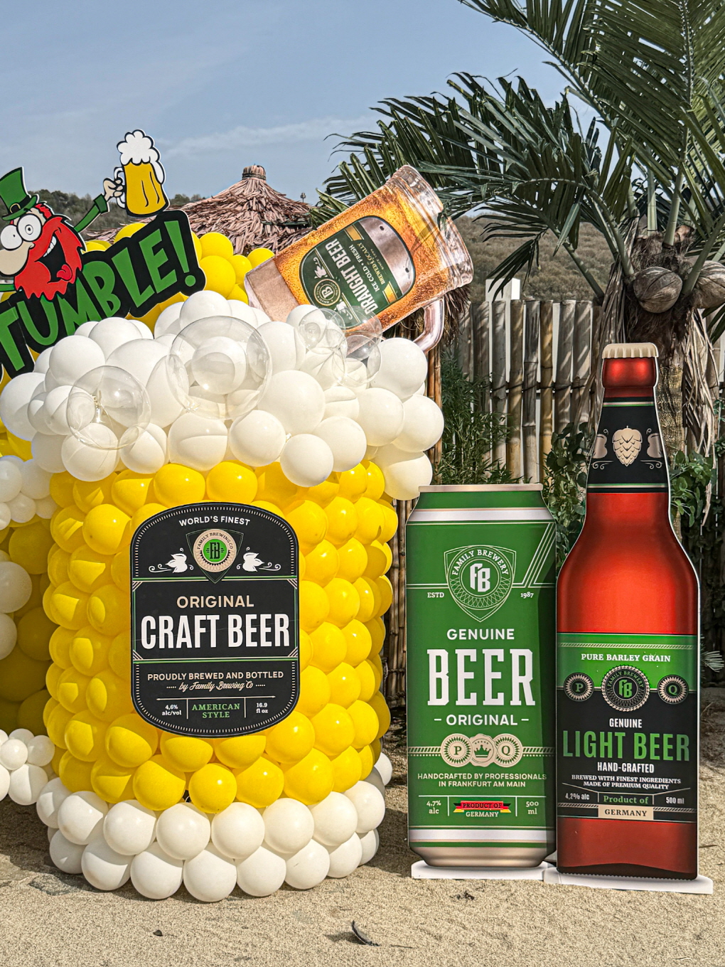 맥주축제 포토존 │ 여름 행사 맞춤 벌룬 연출 상세이미지 2