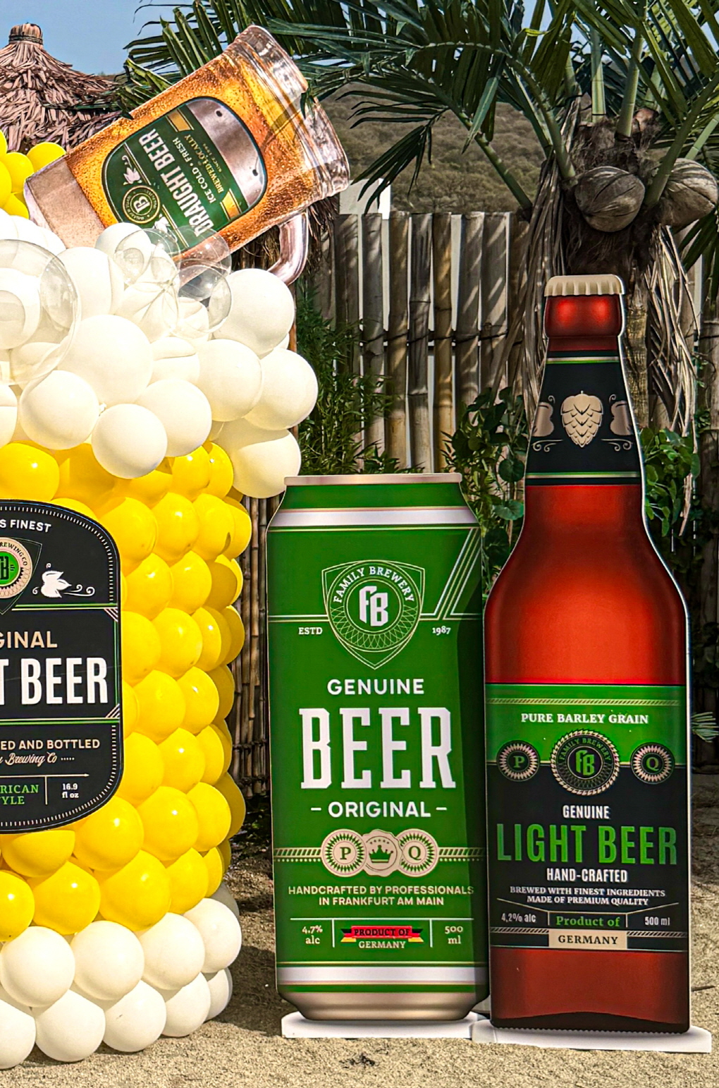 맥주축제 포토존 │ 여름 행사 맞춤 벌룬 연출 상세이미지 4