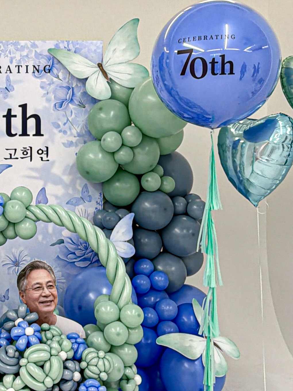 칠순잔치 포토존 │ 프리미엄 플라워 벌룬 연출 상세이미지 5