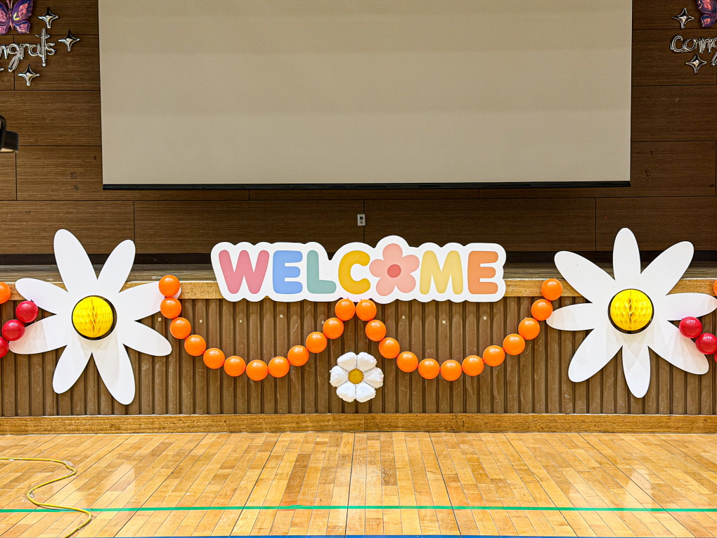 초등학교 입학식 풍선장식 │ 위례초 강당장식 & 학교행사 포토존 디자인 상세이미지 5