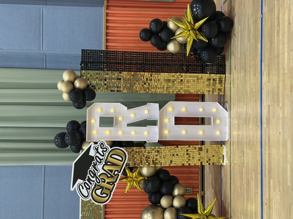 졸업식 포토존 제작 │ 학교 졸업행사 포토월 & 강당장식 상세이미지 4
